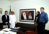 New Portrait of King Faisal Adorns the Provost’s Office