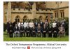 MBA International Study Program to Mansfield College, University of Oxford March 23-29, 2014
